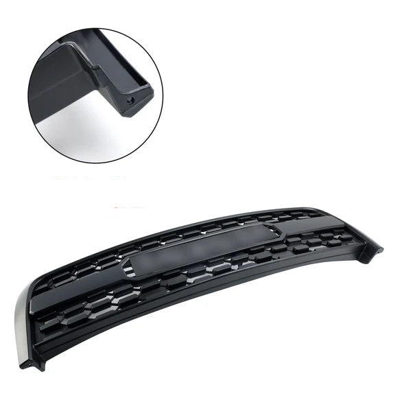 Aftermarket TRD Pro Style Matte Black Front Grille w/ LED for Toyota Tundra 2003–2006