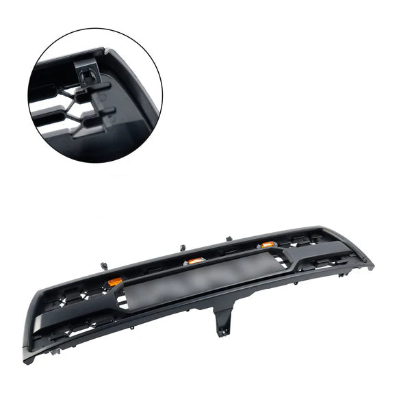 Aftermarket TRD Pro Style Matte Black Front Grille w/ LED for Toyota 4Runner 1996–2002