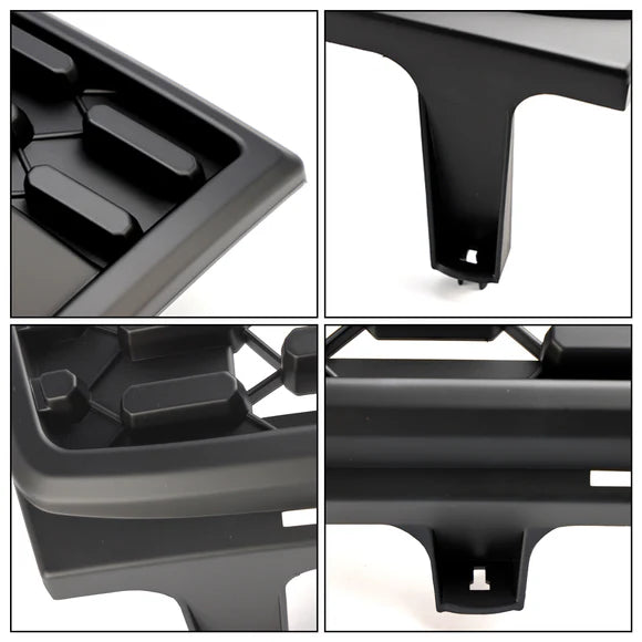 Toyota Tacoma 1997–2000 TRD Pro Style Honeycomb Black Front Grille with LED Lights