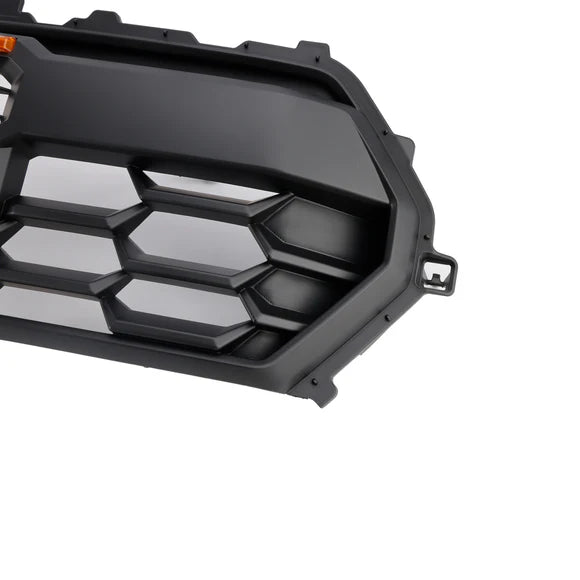 2024-2026 Toyota Tacoma TRD PRO Style Front Bumper Grill Black Grille With LED & Light Bar & TOYOTA Letter