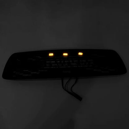 Toyota Tundra 2000–2002 TRD Pro Style Matte Black Front Grille with LED Lights