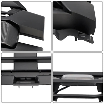 Aftermarket Raptor Style Black Front Grille w/ LED for Ford F-150 2024–2025