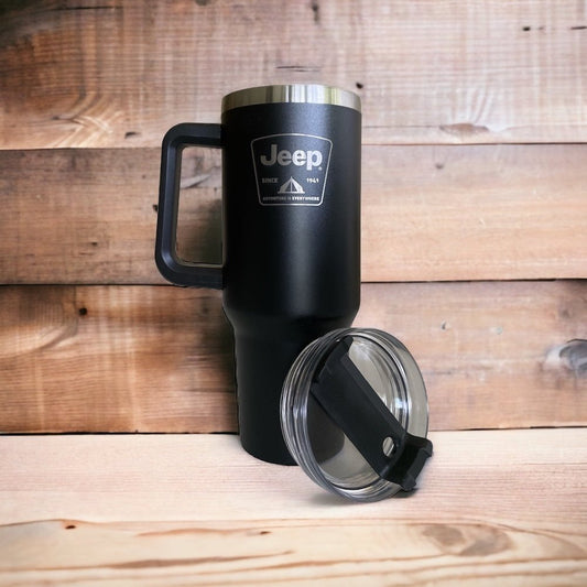 Handle Mug – Jeep® Tent Badge Black