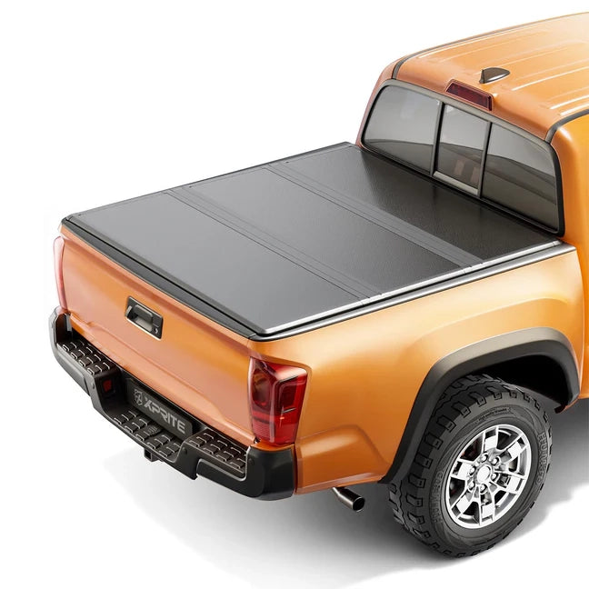 Xprite Hard Tri-Fold Truck Bed Tonneau Cover for 2024 2025 Toyota Tacoma