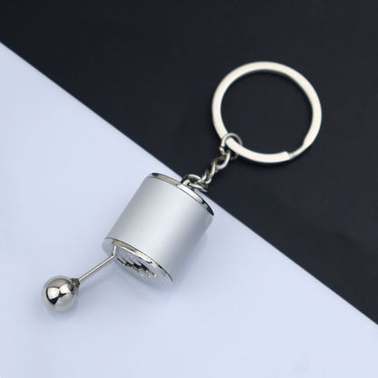 Metal Gear Shift Keychain – 6-Speed Manual Transmission Fidget Toy