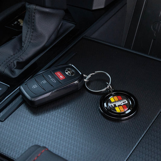 Toyota TRD Stripes Spinner Key Chain
