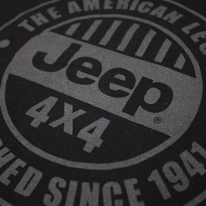 Hoodie – Men’s Jeep American Legend French Terry – Black
