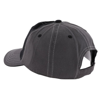 Hat – Jeep® Chino Twill Patch – Black/Charcoal/White