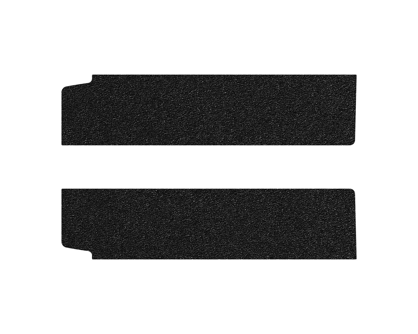 Textured Door Sill Overlays – Fits 2019–2025 Jeep Wrangler