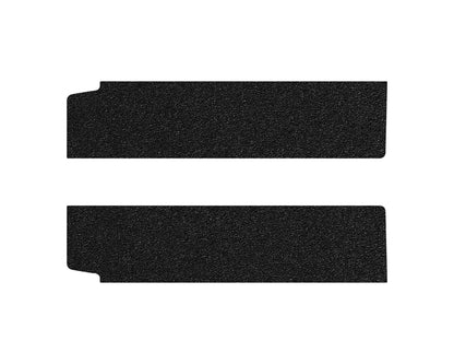 Textured Door Sill Overlays – Fits 2019–2025 Jeep Wrangler