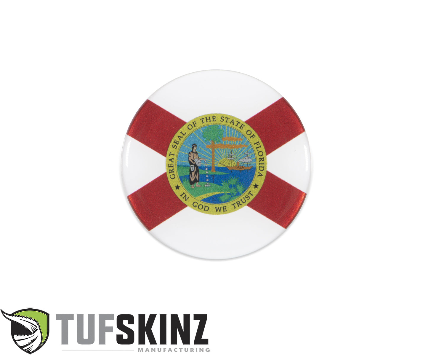 Flags Series Rated Badge – Fits Jeep or Any Flat Surface