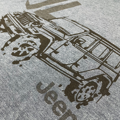 T-Shirt – Men’s Jeep® JL Wrangler LDD Series – Triblend Indigo Blue