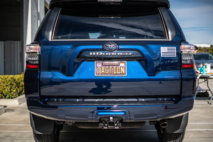 American Flag Magnets - Metallic Grey