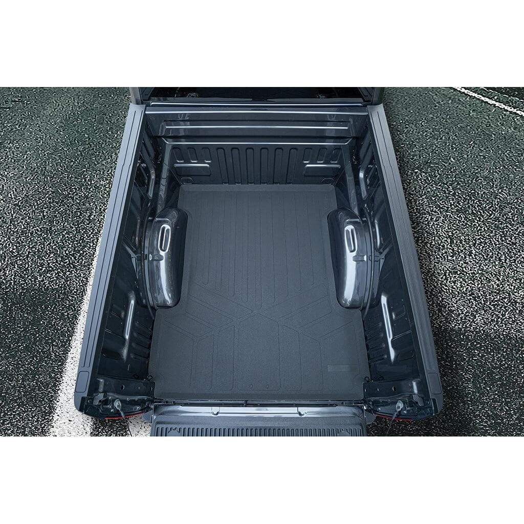 Custom Fit All-Weather Floor Liners for 2015–2025 Ford F-150 SuperCrew Cab with 1st Row Bench (No OTH), Carpet Flooring & 2nd Row Rear Underseat Storage