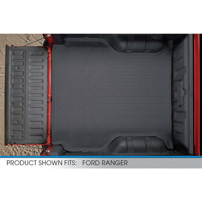 Custom Fit All-Weather Floor Liners for 2019–2023 Ford Ranger SuperCrew Cab (Carpet Flooring)