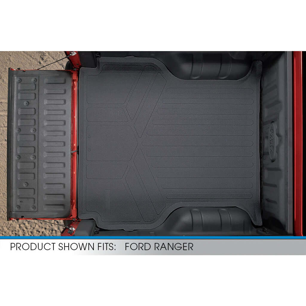Custom Fit All-Weather Floor Liners for 2019–2023 Ford Ranger SuperCrew Cab (Carpet Flooring)