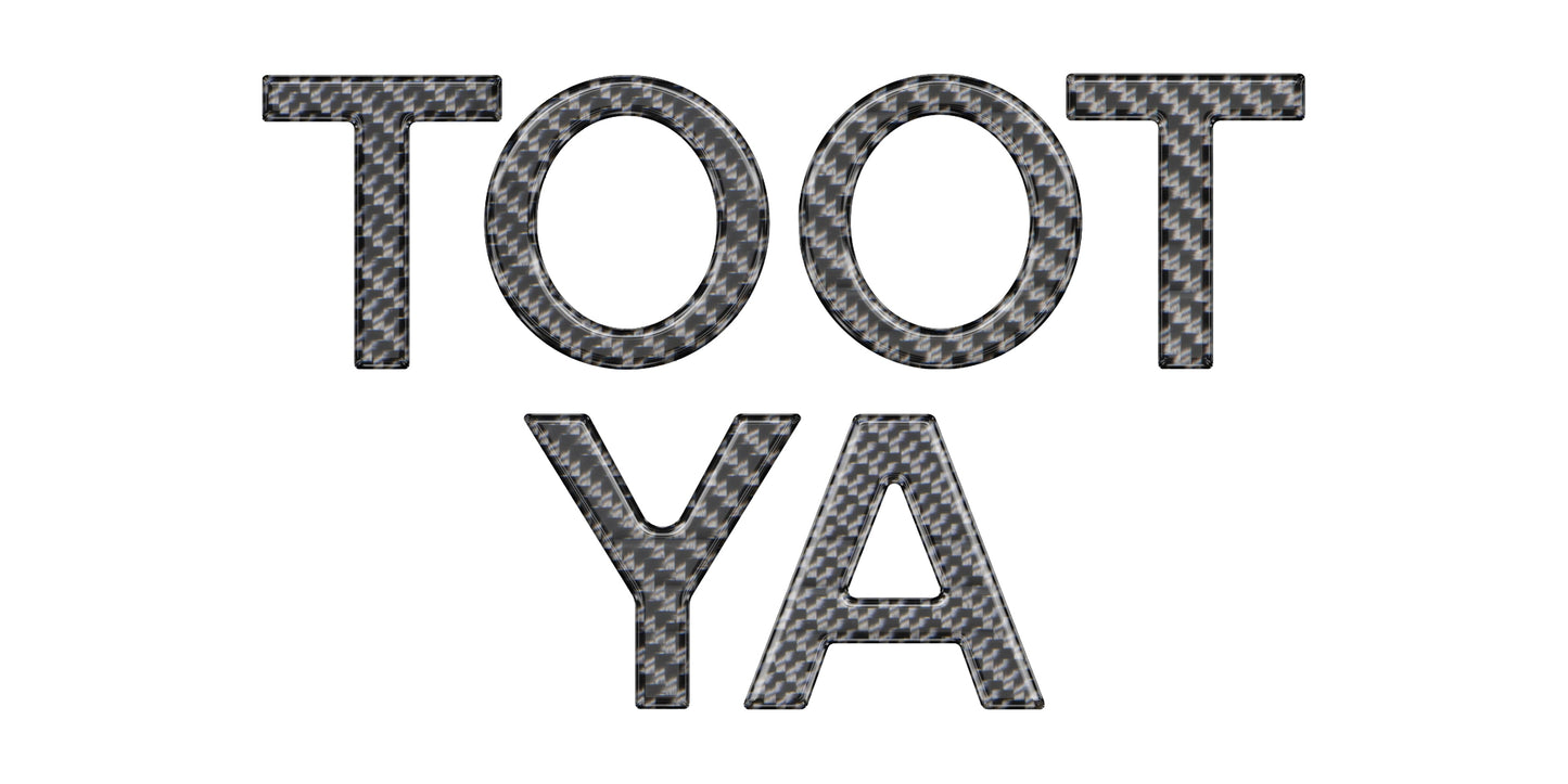 Front Grille Letter Overlays Fits 2024-2026 Toyota Land Cruiser