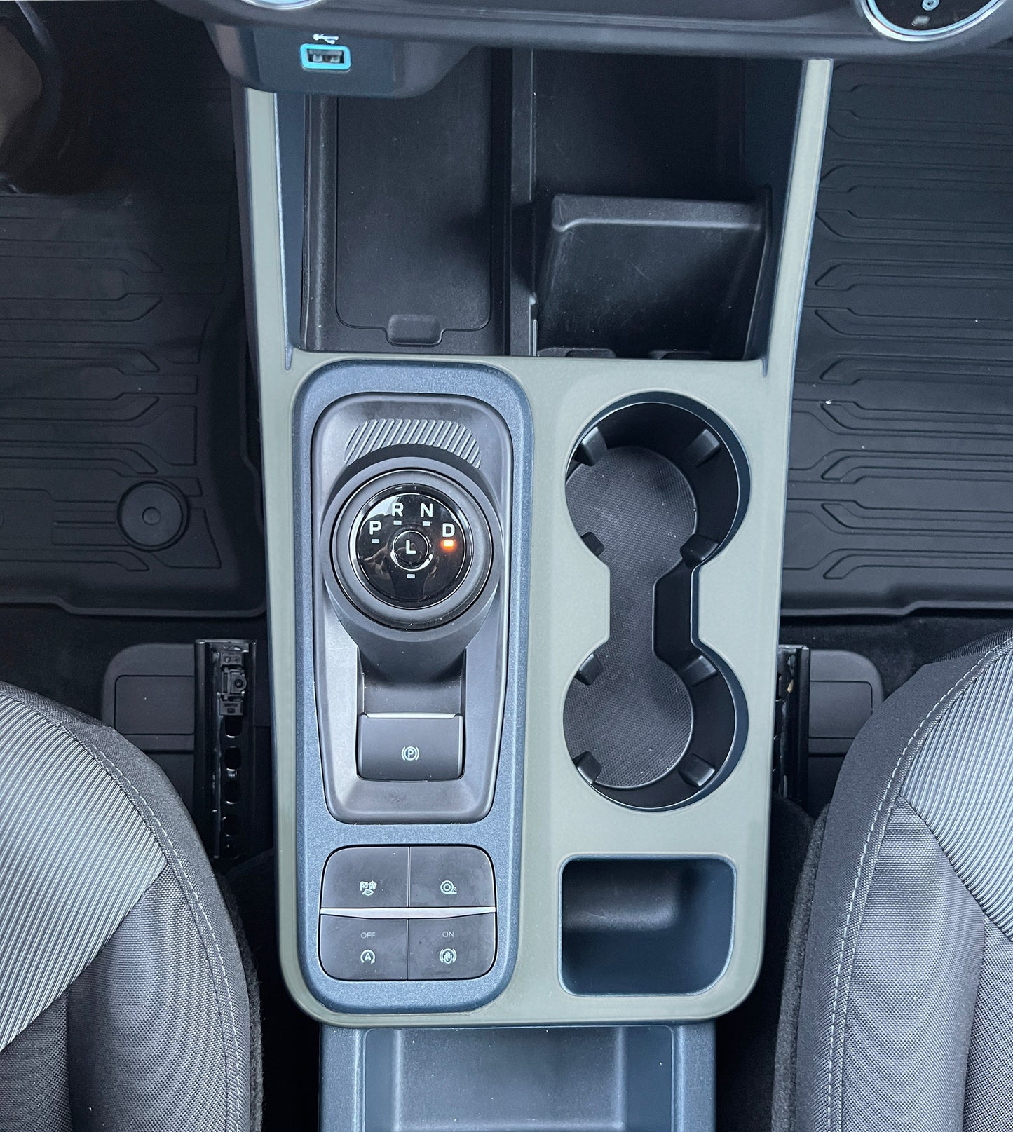 Center Console Surround Accent Overlay Fits 2022-2026 Ford Maverick