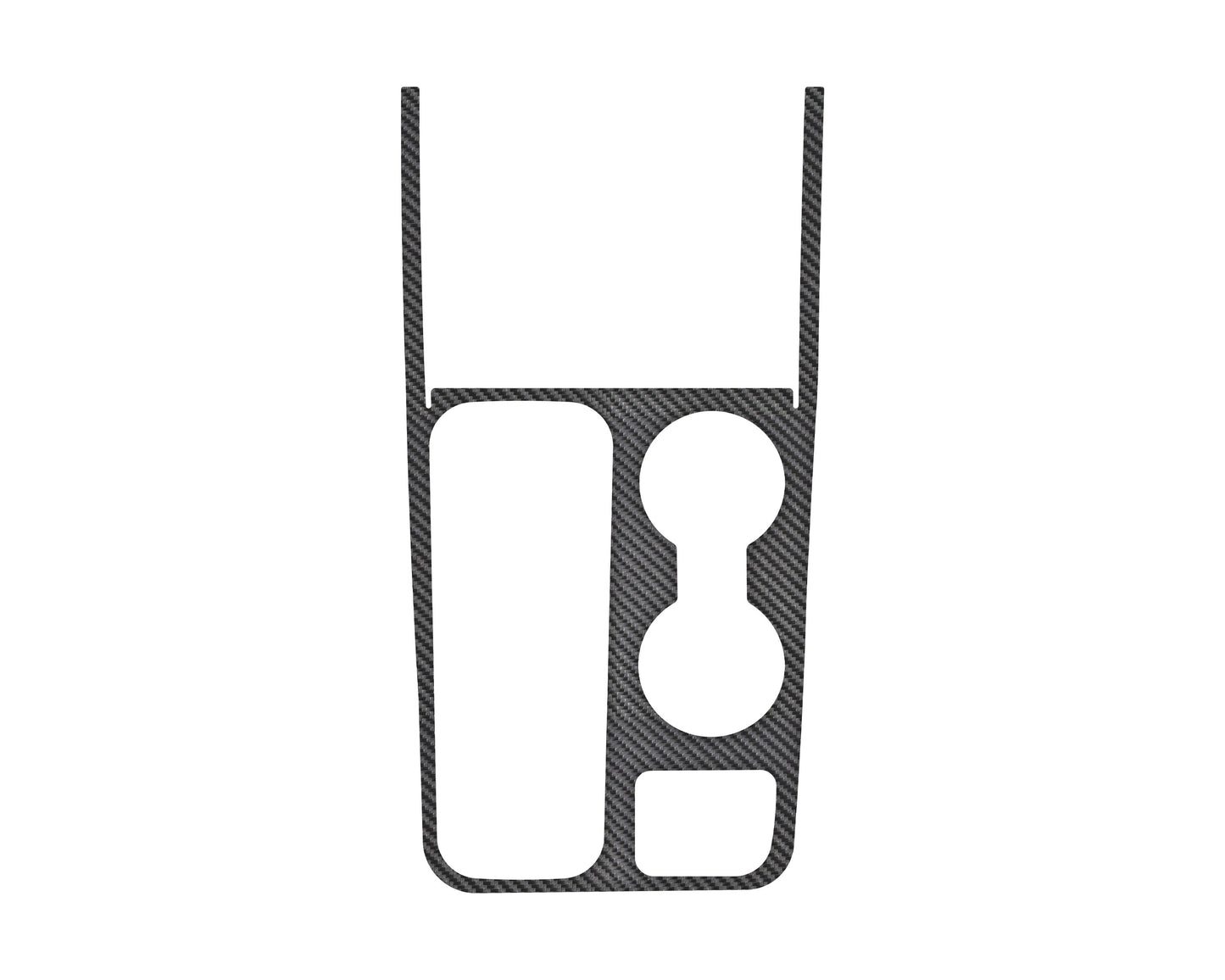 Center Console Surround Accent Overlay Fits 2022-2026 Ford Maverick