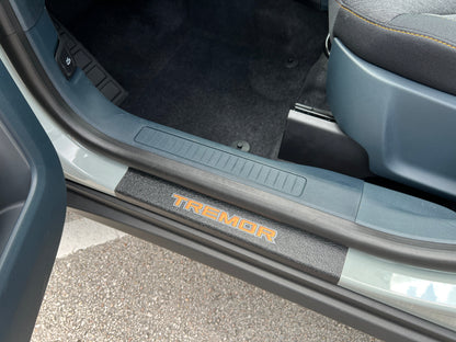 Textured Door Sill Protection Overlays Fits 2022-2026 Ford Maverick