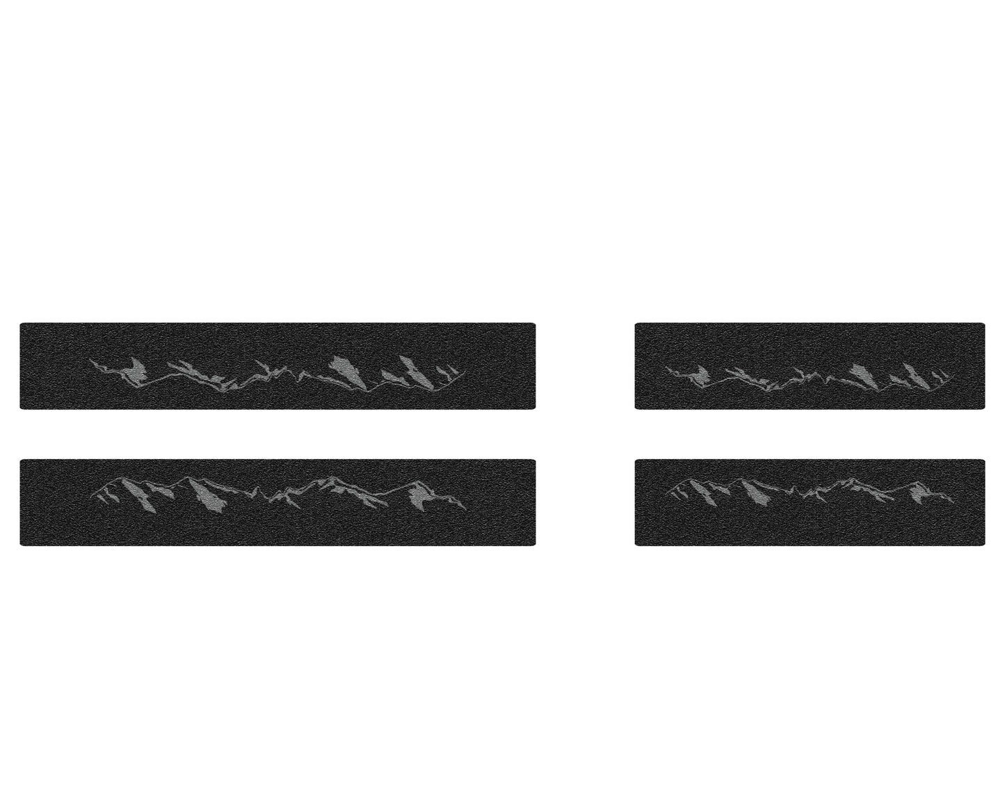 Textured Door Sill Protection Overlays Fits 2022-2026 Ford Maverick