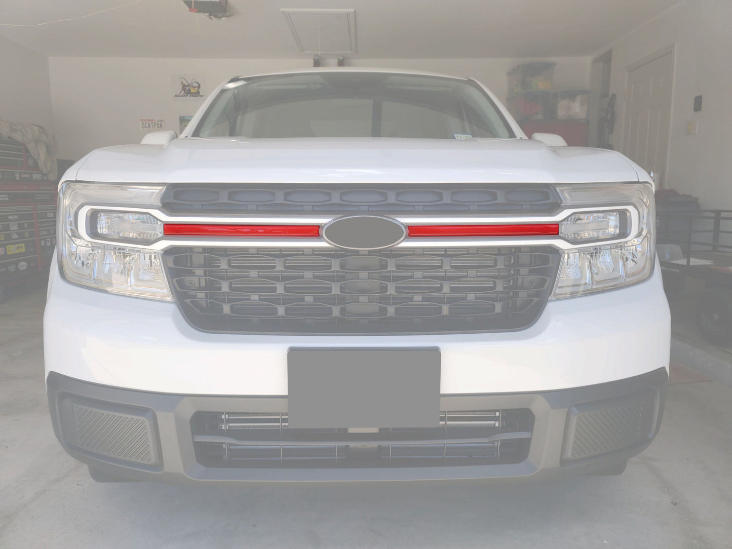 Center Grille Line Accent Trim Fits 2022-2024 Ford Maverick