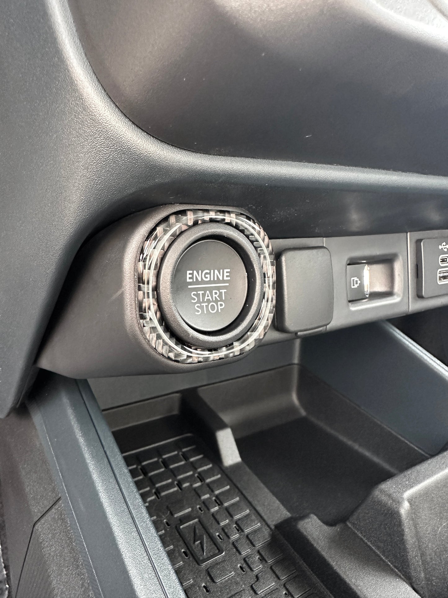 Push To Start Accent Trim Fits 2025-2026 Ford Maverick