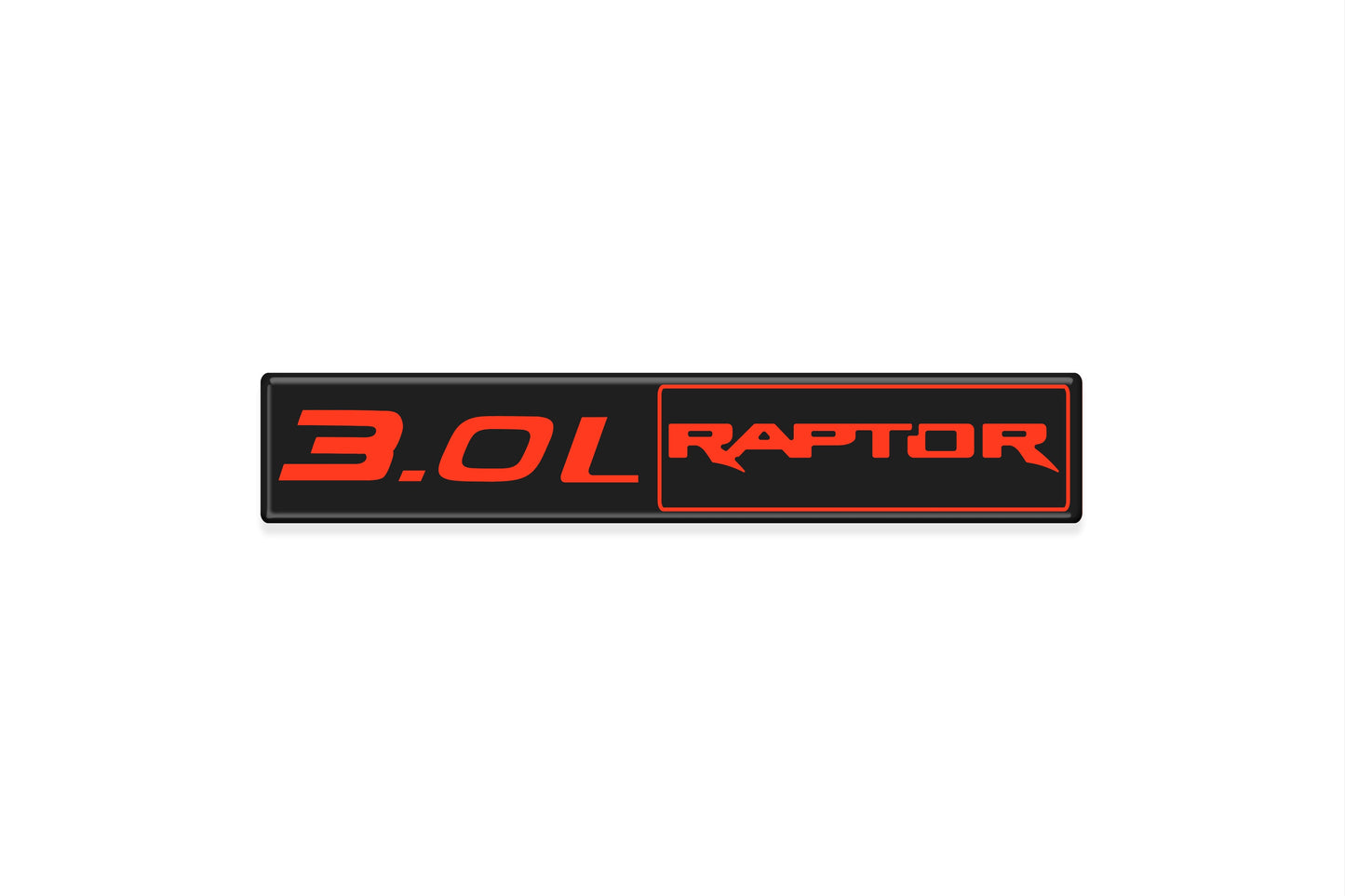 3.0L Raptor badge 
