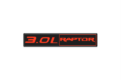 3.0L Raptor badge 