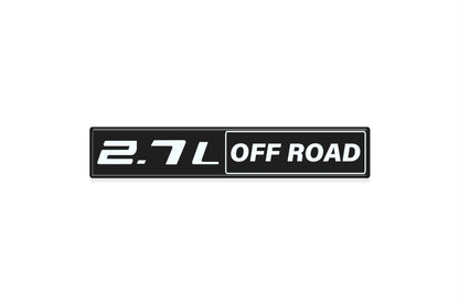 Engine Badge Fits 2019-2026 Ford Ranger