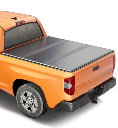Xprite Hard Folding Truck Bed Tonneau Cover for 2022-2025 Toyota Tundra