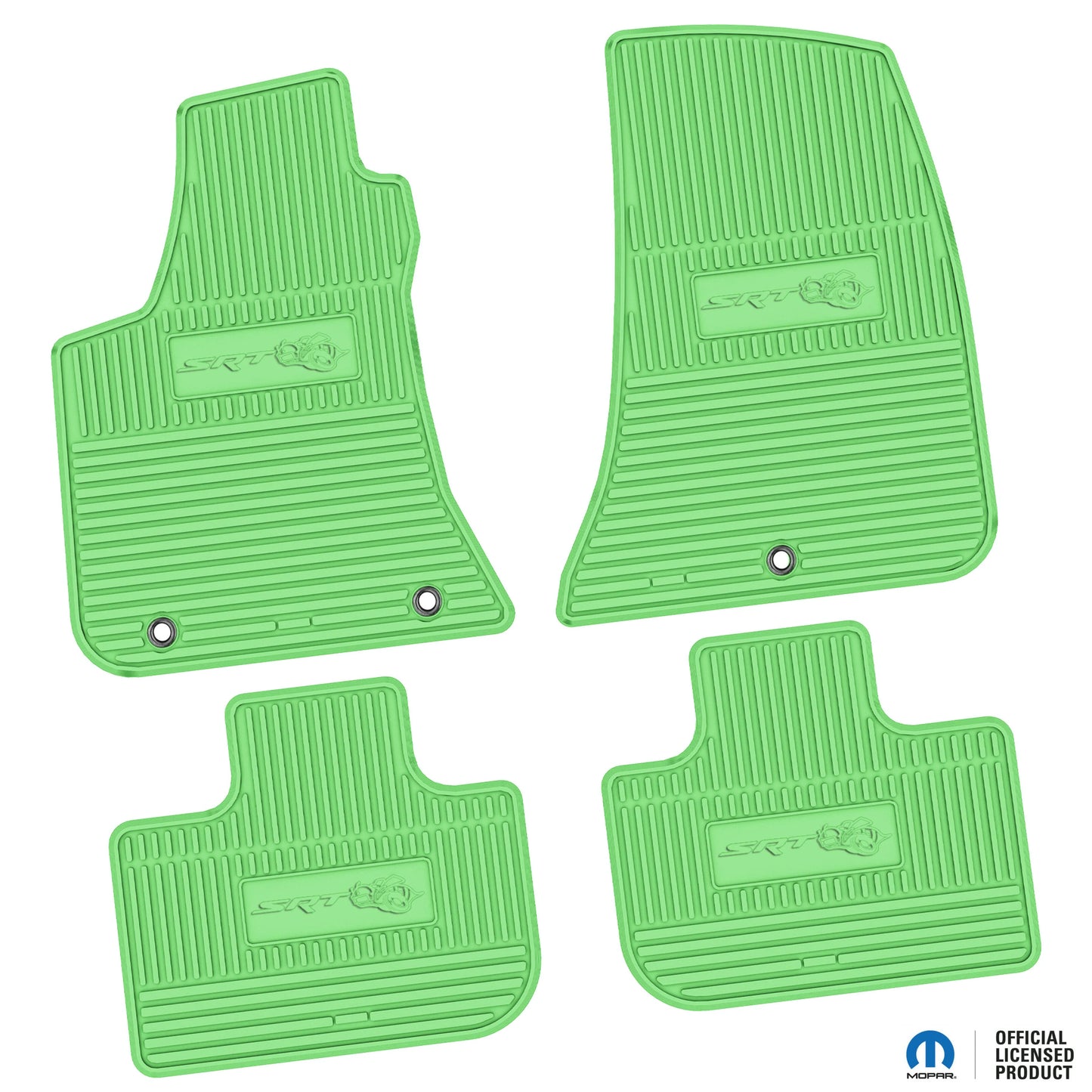 2011–2023 Dodge Charger RWD Floor Mats (4-Piece) – SRT Super Bee Logo