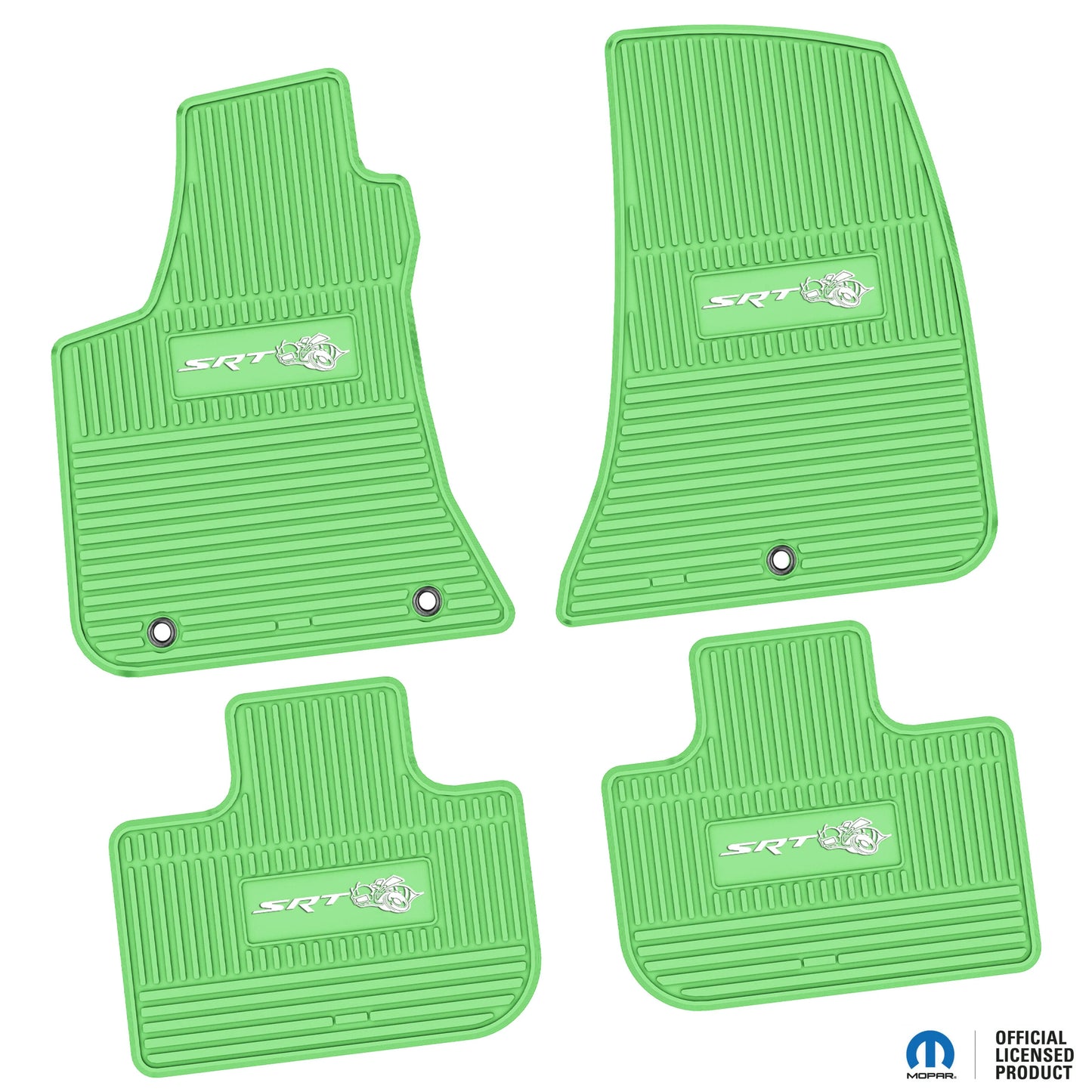 2011–2023 Dodge Charger RWD Floor Mats (4-Piece) – SRT Super Bee Logo