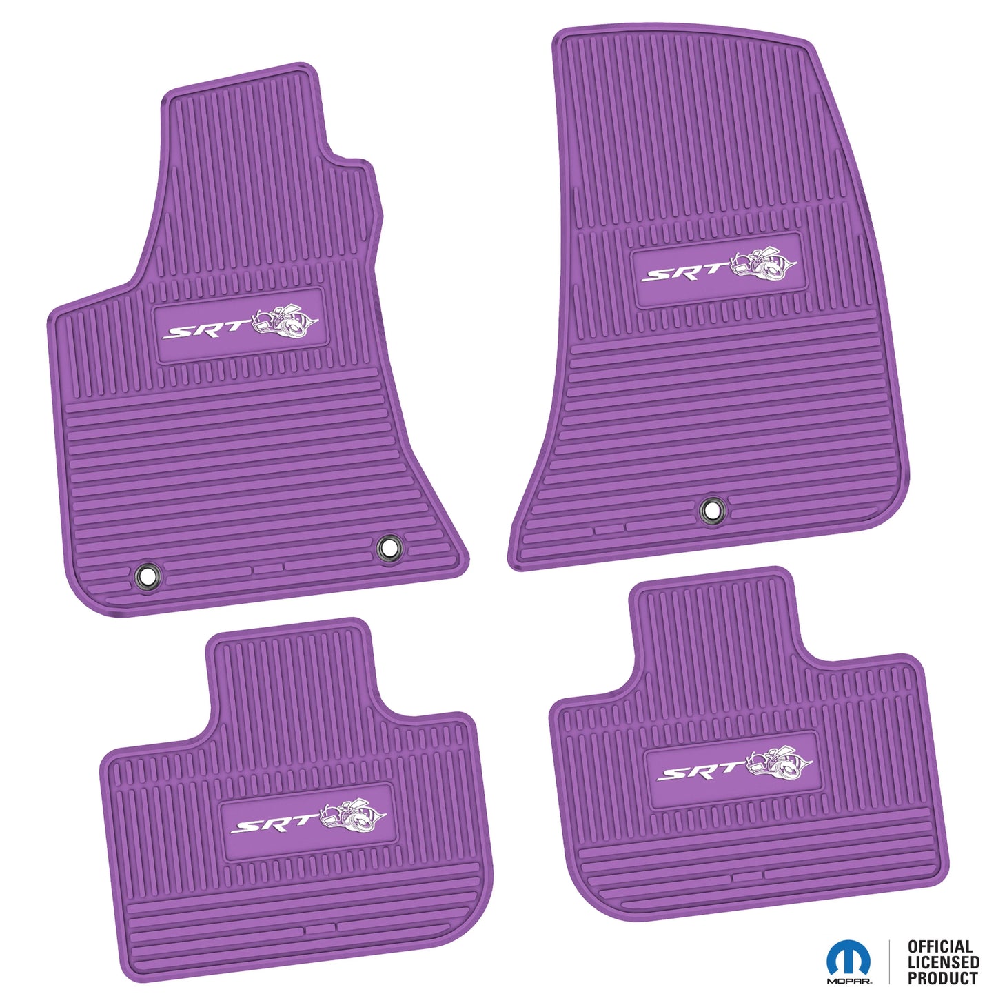 2011–2023 Dodge Charger RWD Floor Mats (4-Piece) – SRT Super Bee Logo
