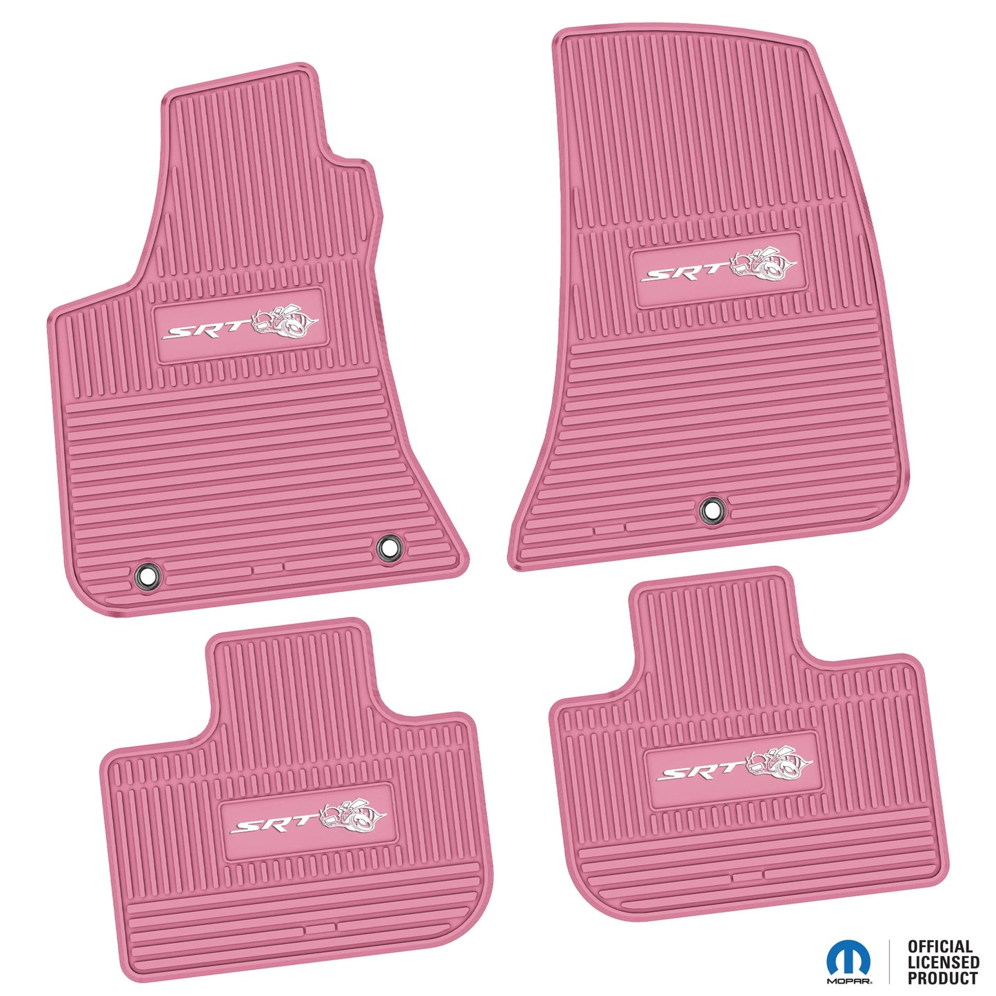 2011–2023 Dodge Charger RWD Floor Mats (4-Piece) – SRT Super Bee Logo