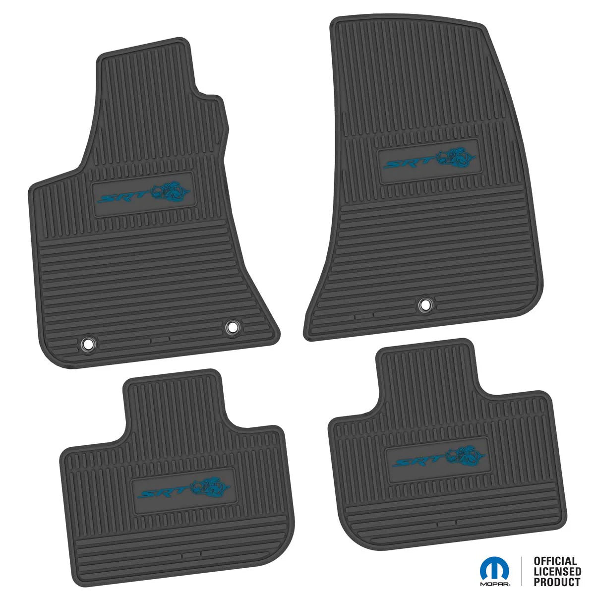 2011–2023 Dodge Charger RWD Floor Mats (4-Piece) – SRT Super Bee Logo