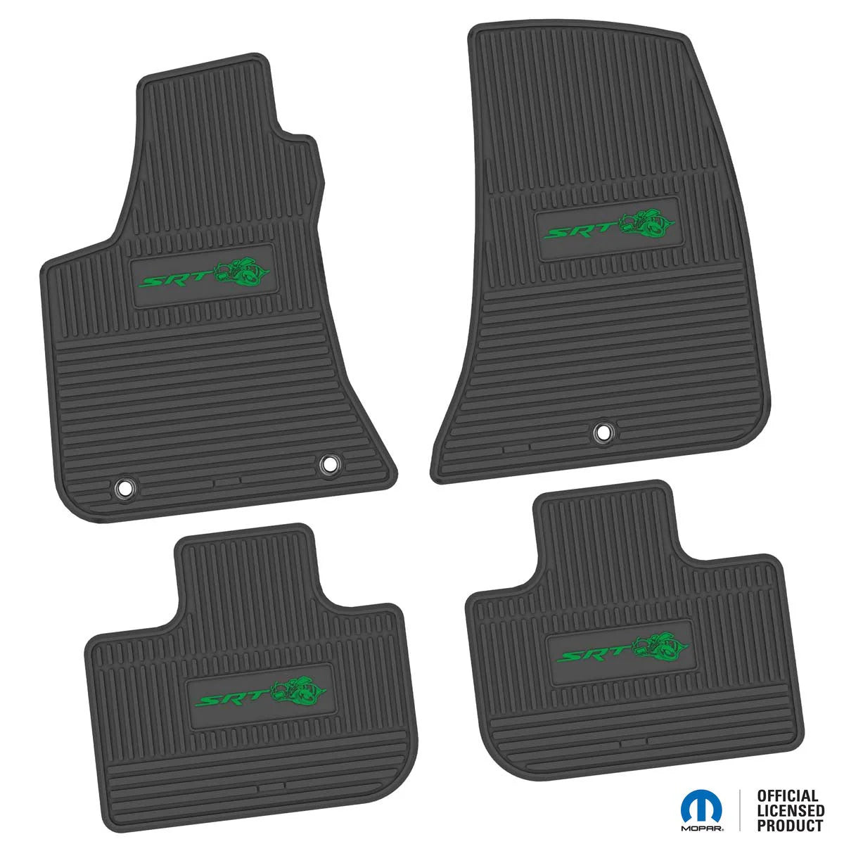 2011–2023 Dodge Charger RWD Floor Mats (4-Piece) – SRT Super Bee Logo