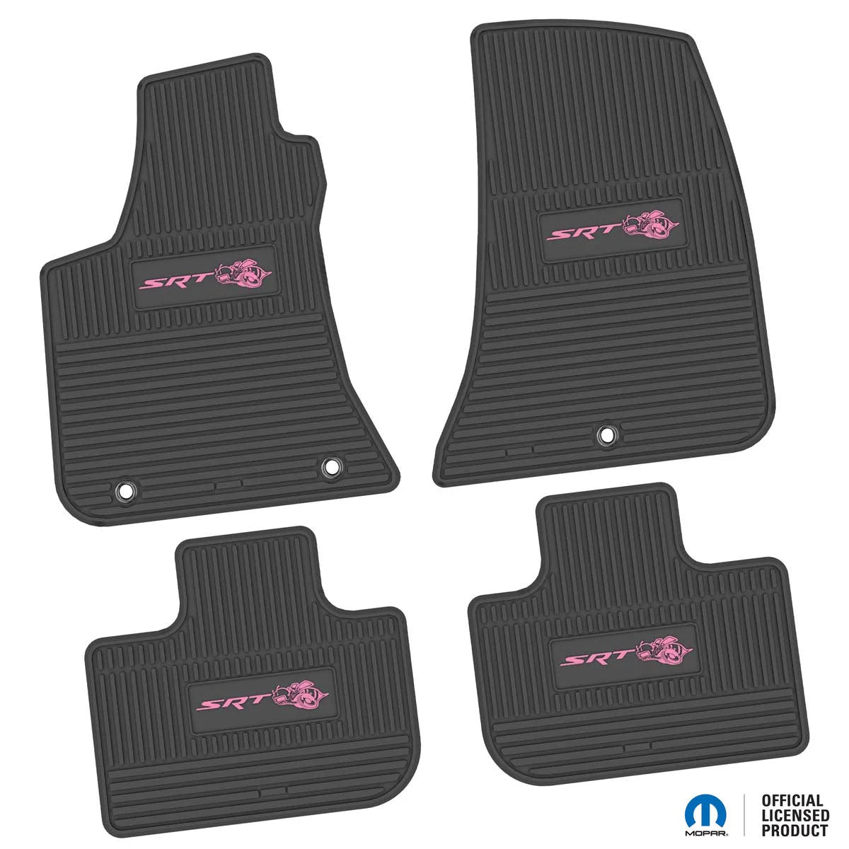 2011–2023 Dodge Charger RWD Floor Mats (4-Piece) – SRT Super Bee Logo