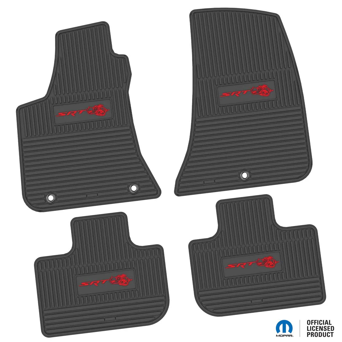 2011–2023 Dodge Charger RWD Floor Mats (4-Piece) – SRT Super Bee Logo