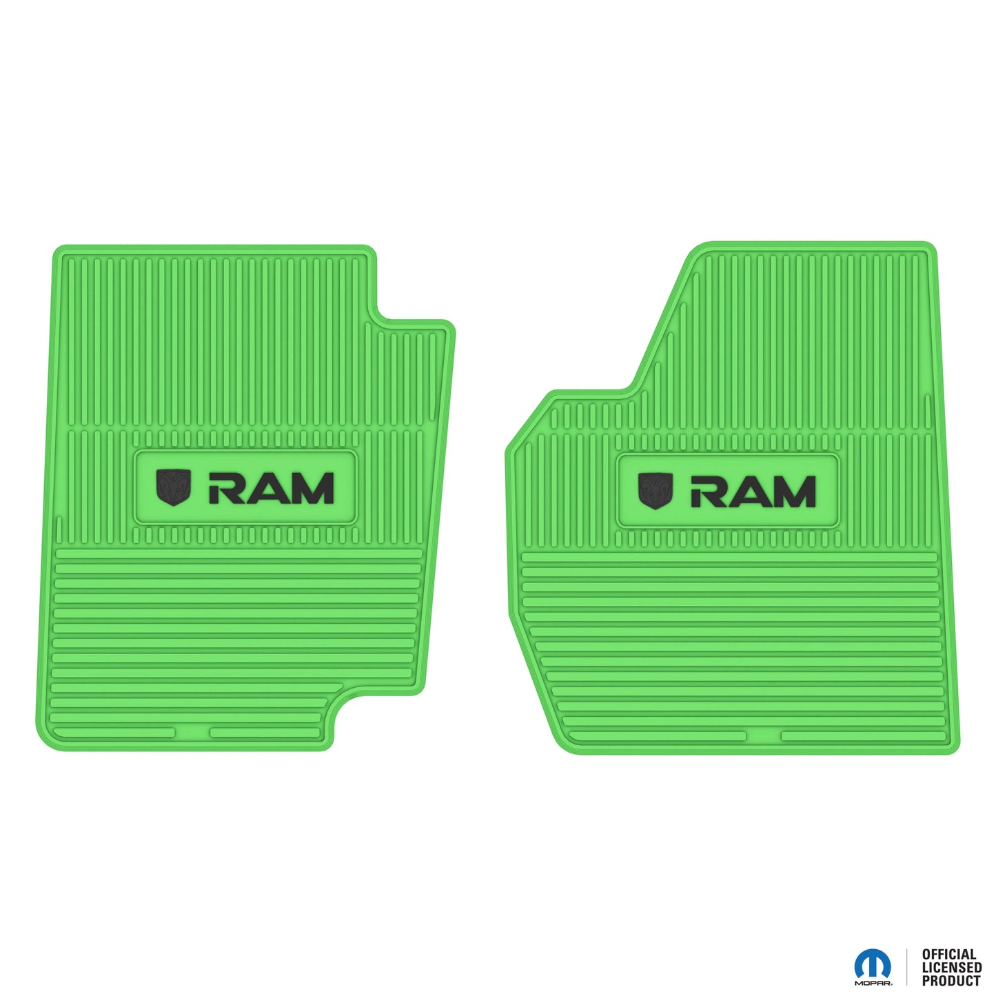 94-01 RAM 1500 & 94-02 RAM 2500/3500 Regular Cab Floor Mats (2pc) w/ RAM Logo