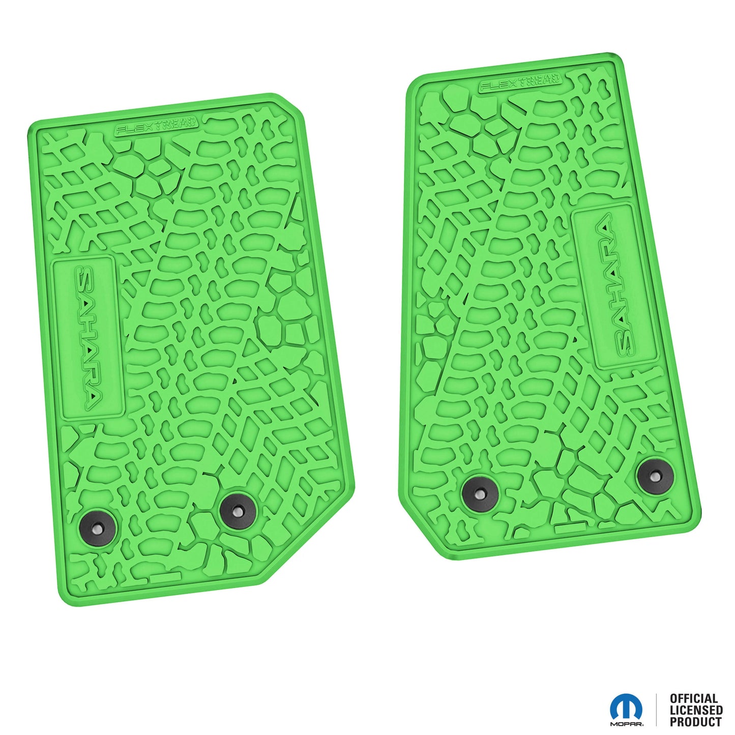14-18 Jeep Wrangler JK 2Dr Floor Mats (2pc) w/ Sahara Logo