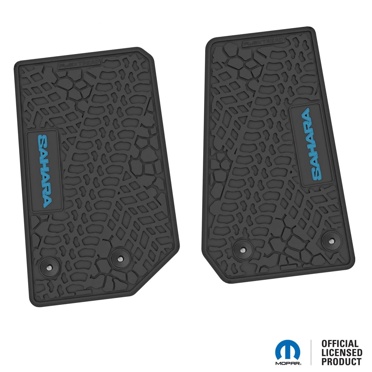 14-18 Jeep Wrangler JK 2Dr Floor Mats (2pc) w/ Sahara Logo