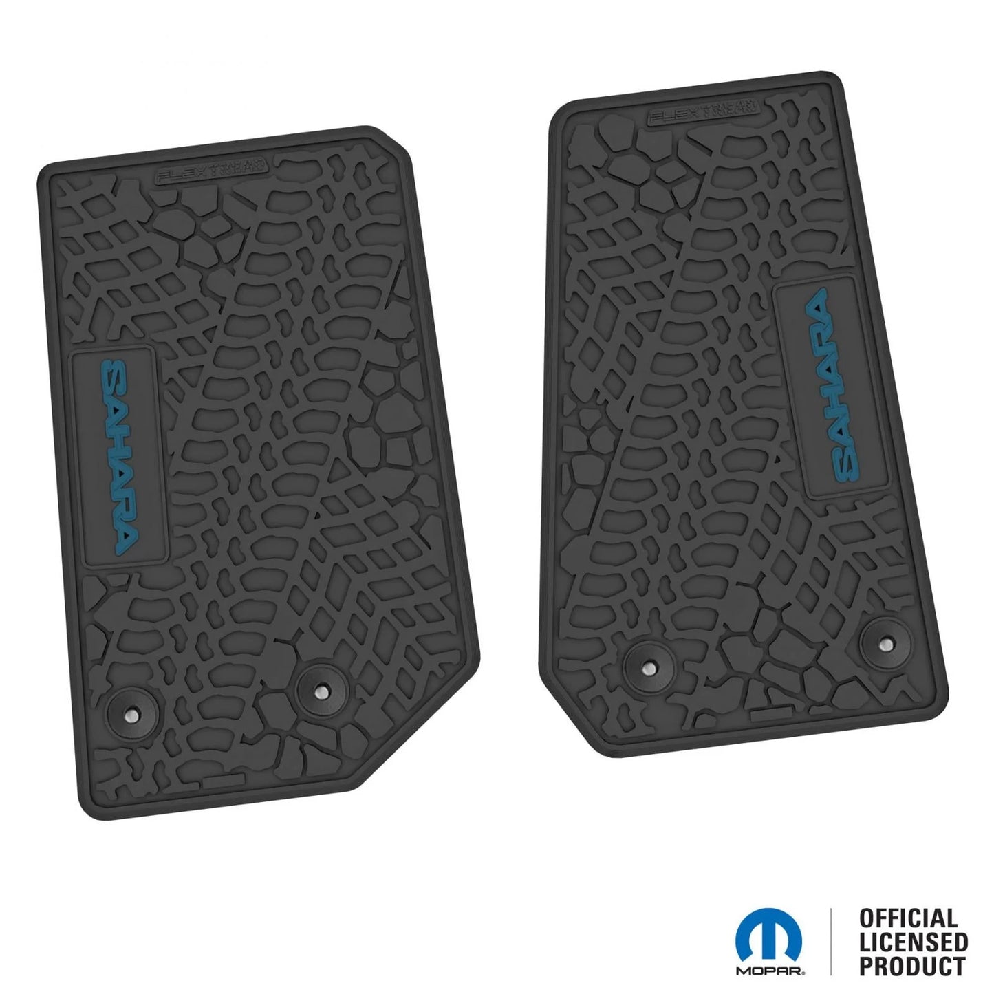 14-18 Jeep Wrangler JK 2Dr Floor Mats (2pc) w/ Sahara Logo