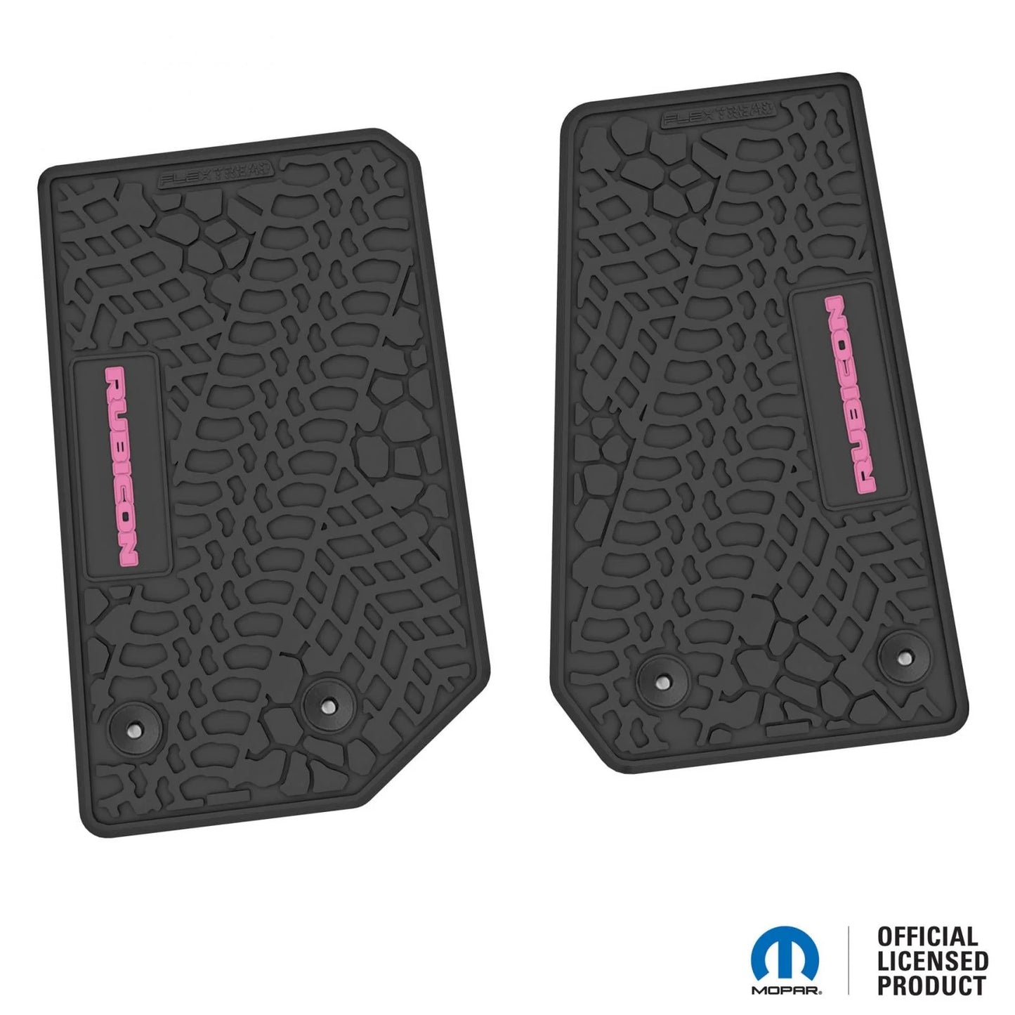 14-18 Jeep Wrangler JK 2Dr Floor Mats (2pc) w/ Rubicon Logo