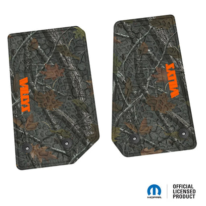 14-18 Jeep Wrangler JK 2Dr Floor Mats (2pc) w/ Willys Logo
