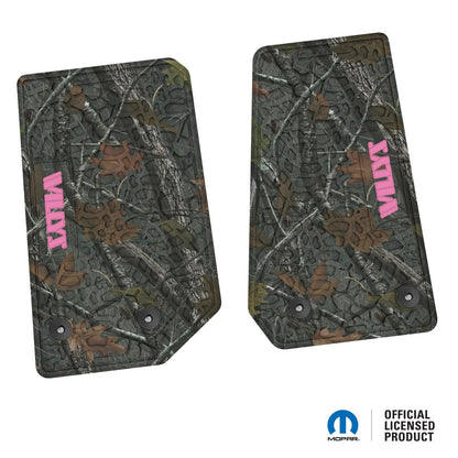 14-18 Jeep Wrangler JK 2Dr Floor Mats (2pc) w/ Willys Logo