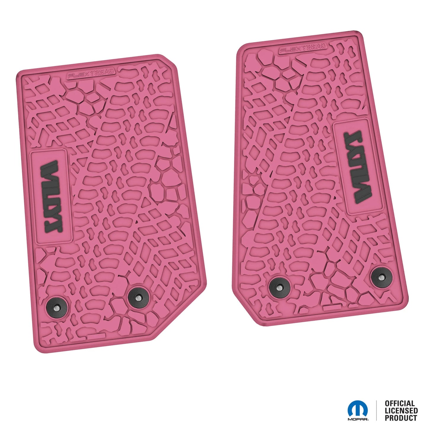 14-18 Jeep Wrangler JK 2Dr Floor Mats (2pc) w/ Willys Logo