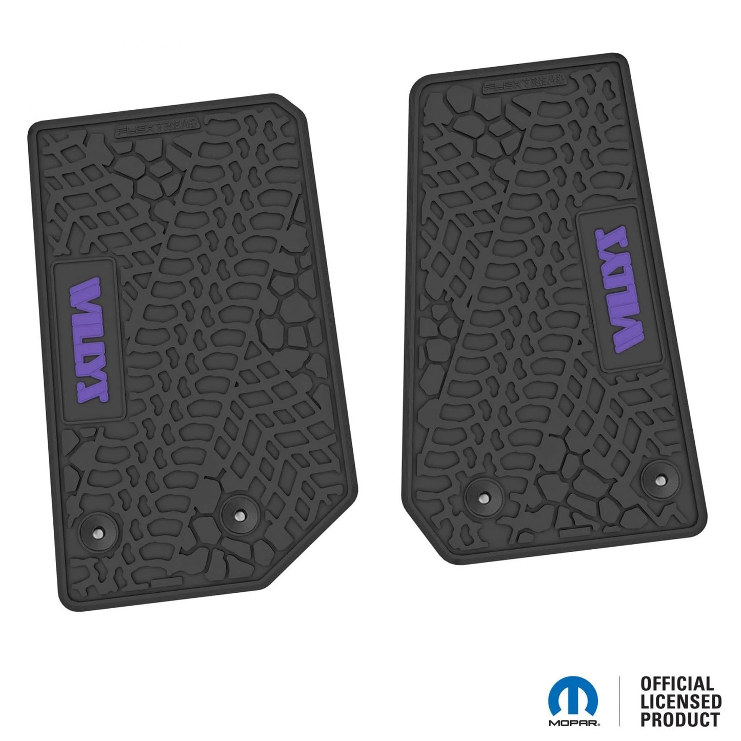 14-18 Jeep Wrangler JK 2Dr Floor Mats (2pc) w/ Willys Logo