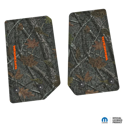 14-18 Jeep Wrangler JK 2Dr Floor Mats (2pc) w/ Wrangler Logo