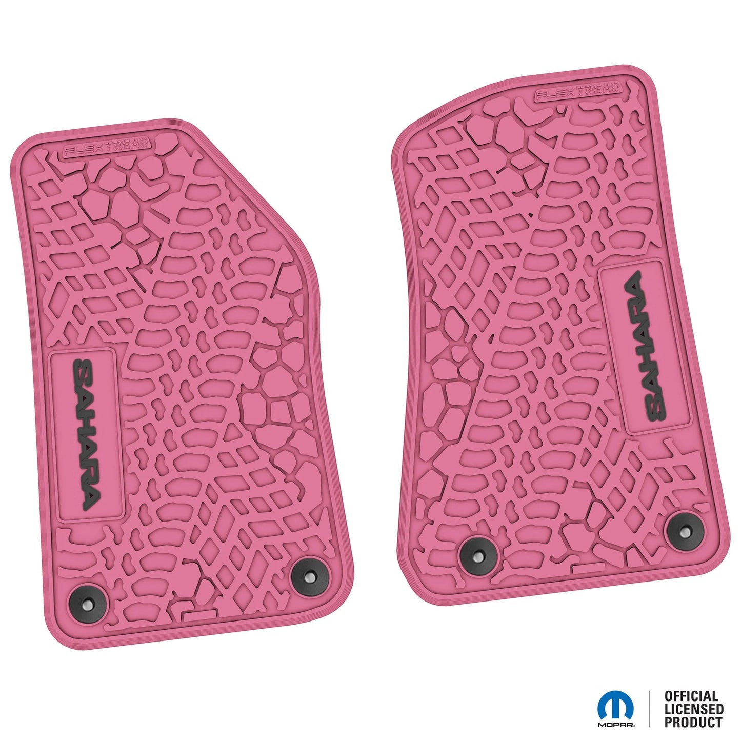 18-25 Jeep Wrangler JL/JLU/4xe Floor Mats (2pc) w/ Sahara Logo